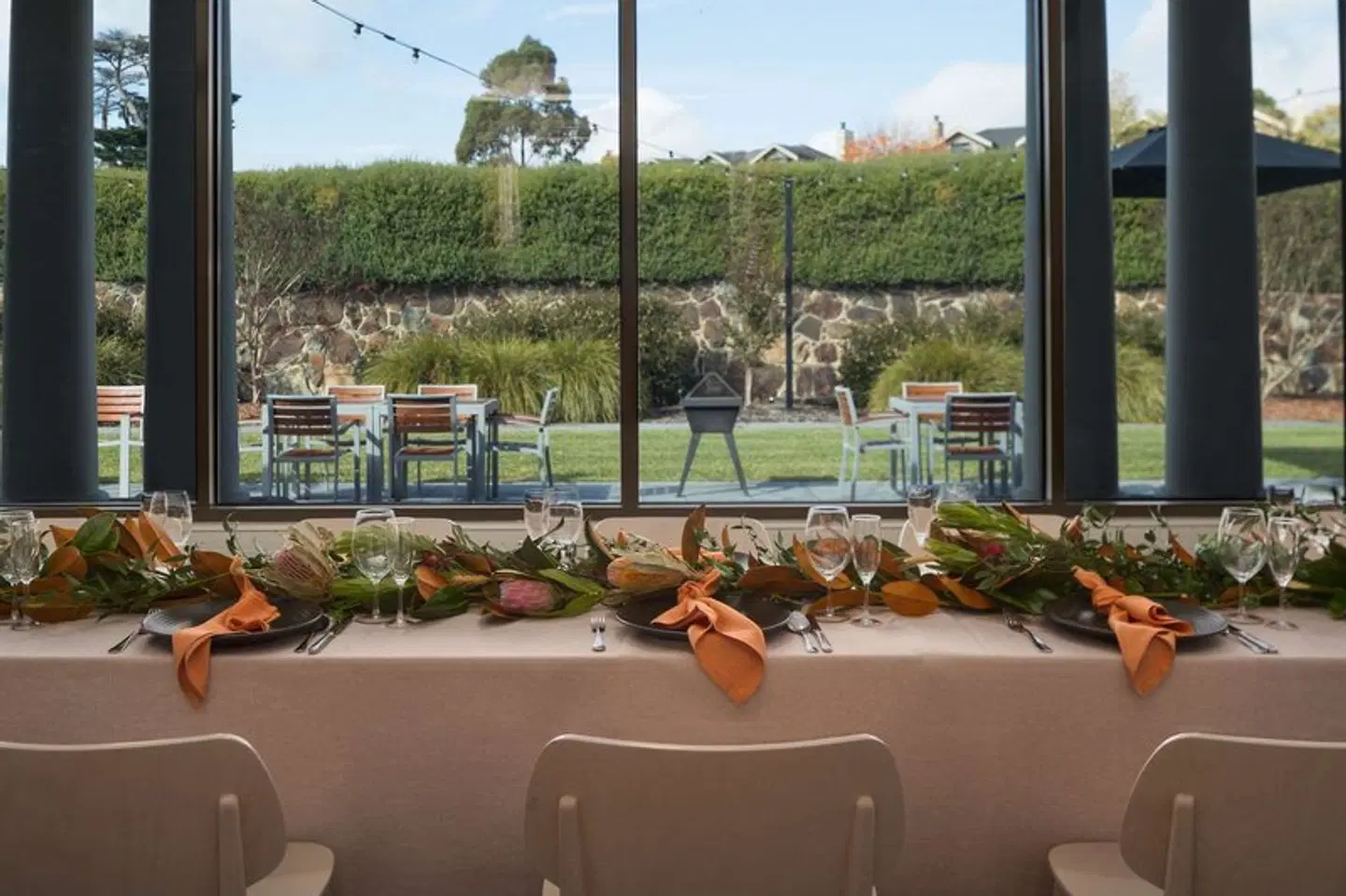 Yarra Valley Lodge Terrasse