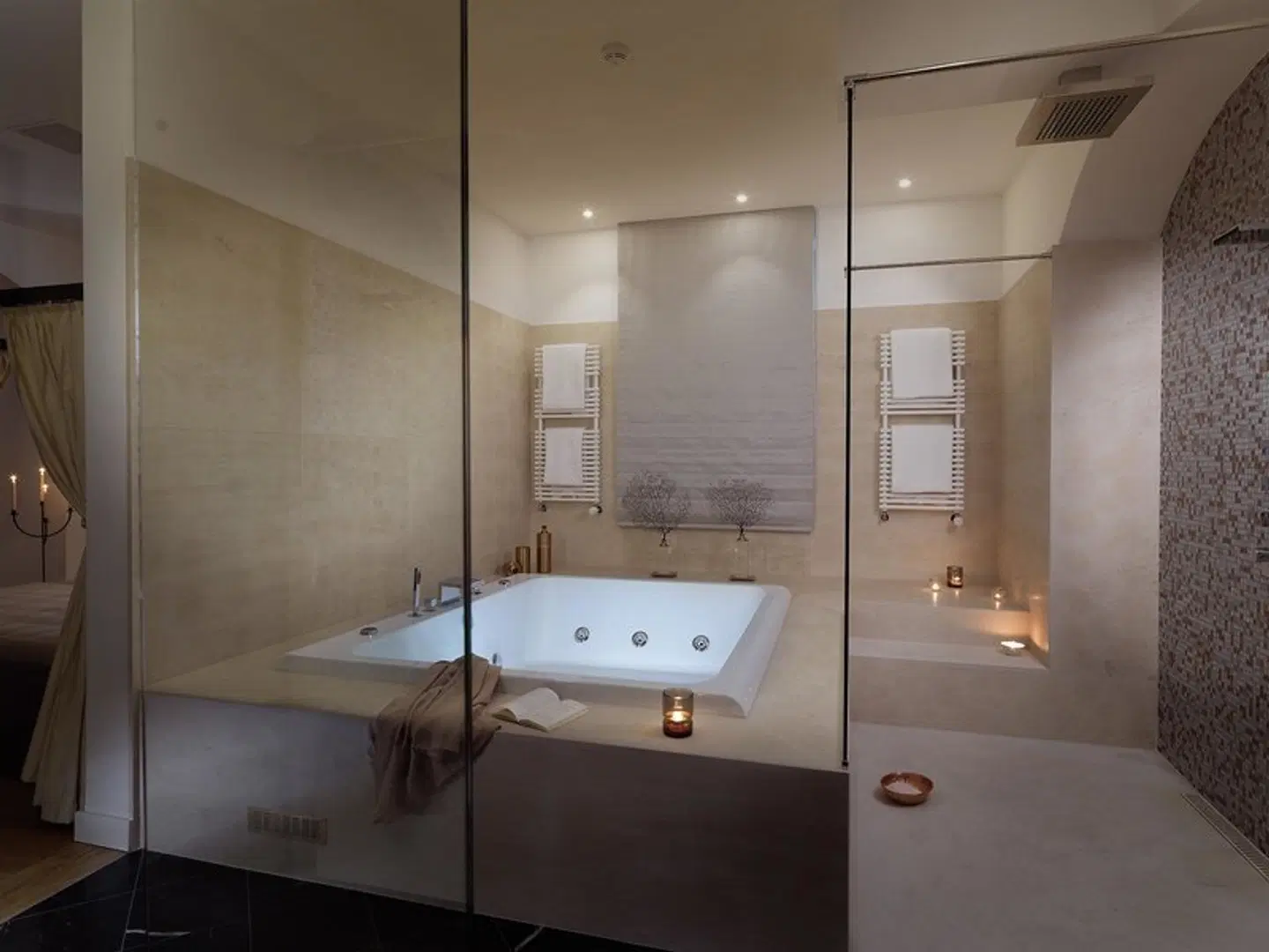 Waldhaus Flims Wellness Resort, Autograph Collection Badezimmer