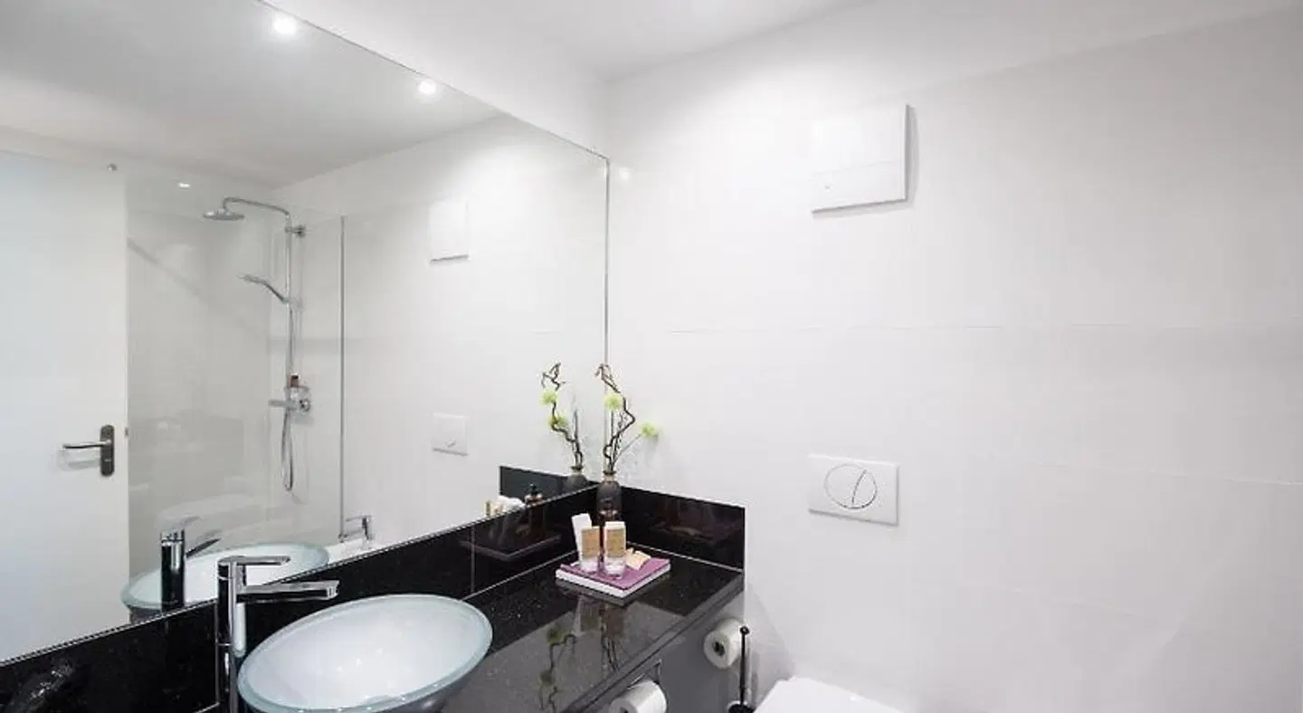 Book Hotel Leipzig Badezimmer