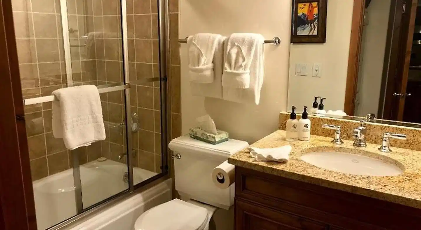 Lodge at Lionshead Badezimmer