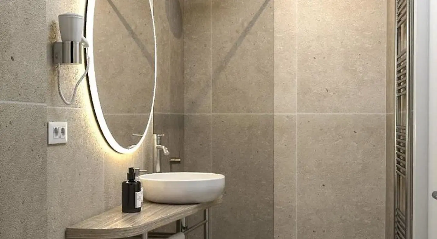 Regina Elena 57 & Oro Bianco Badezimmer