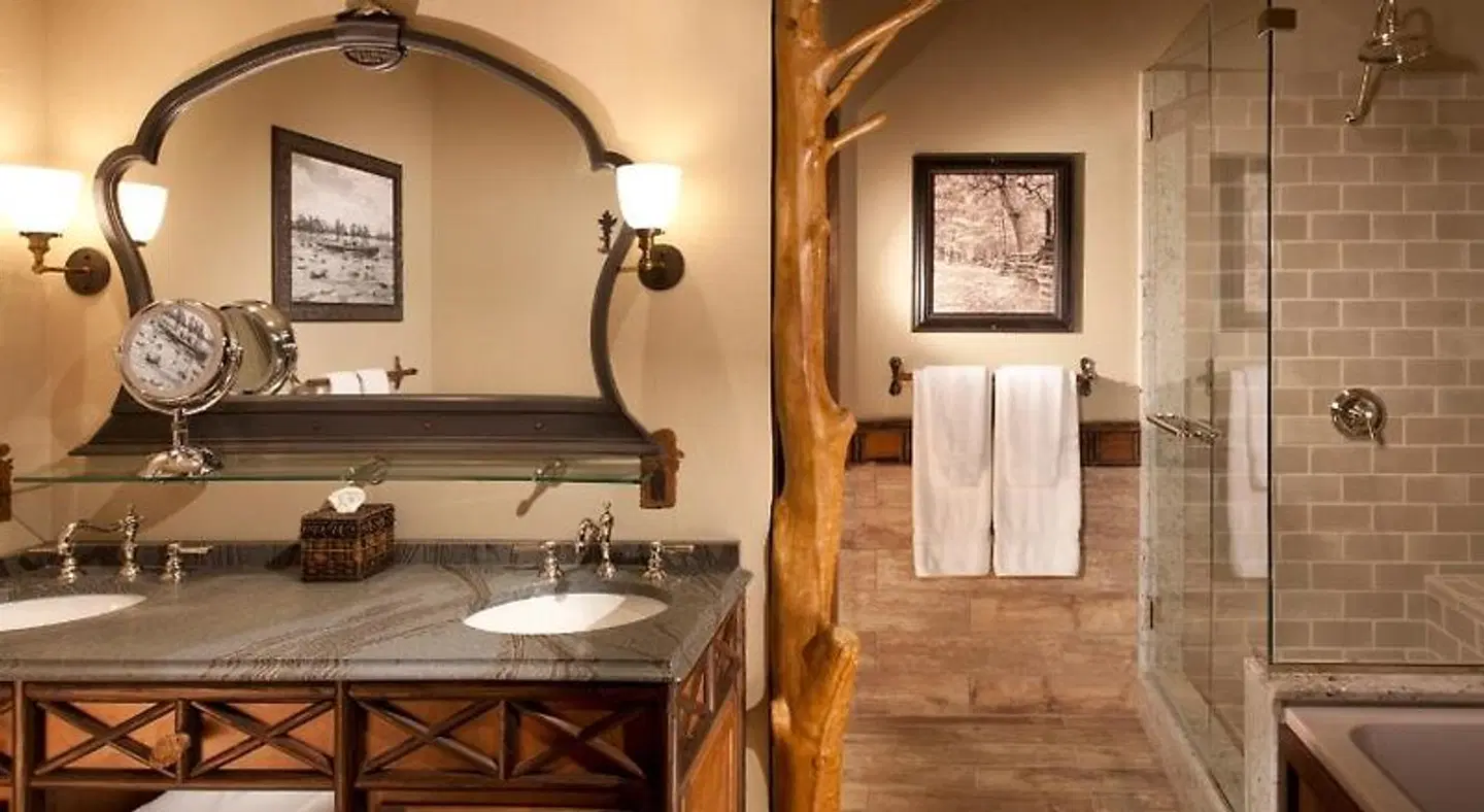Big Cypress Lodge Badezimmer