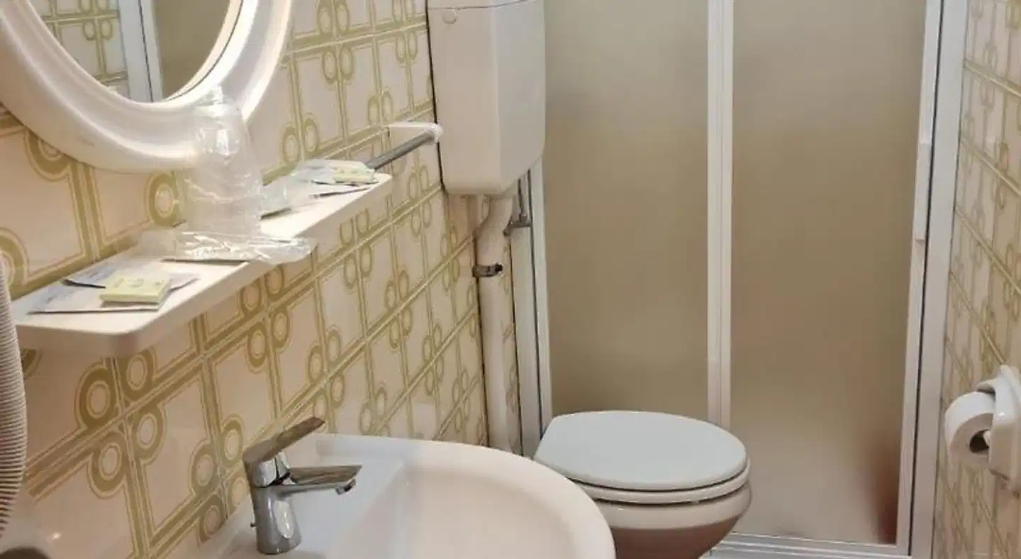 Albergo Ristorante San Matteo Badezimmer
