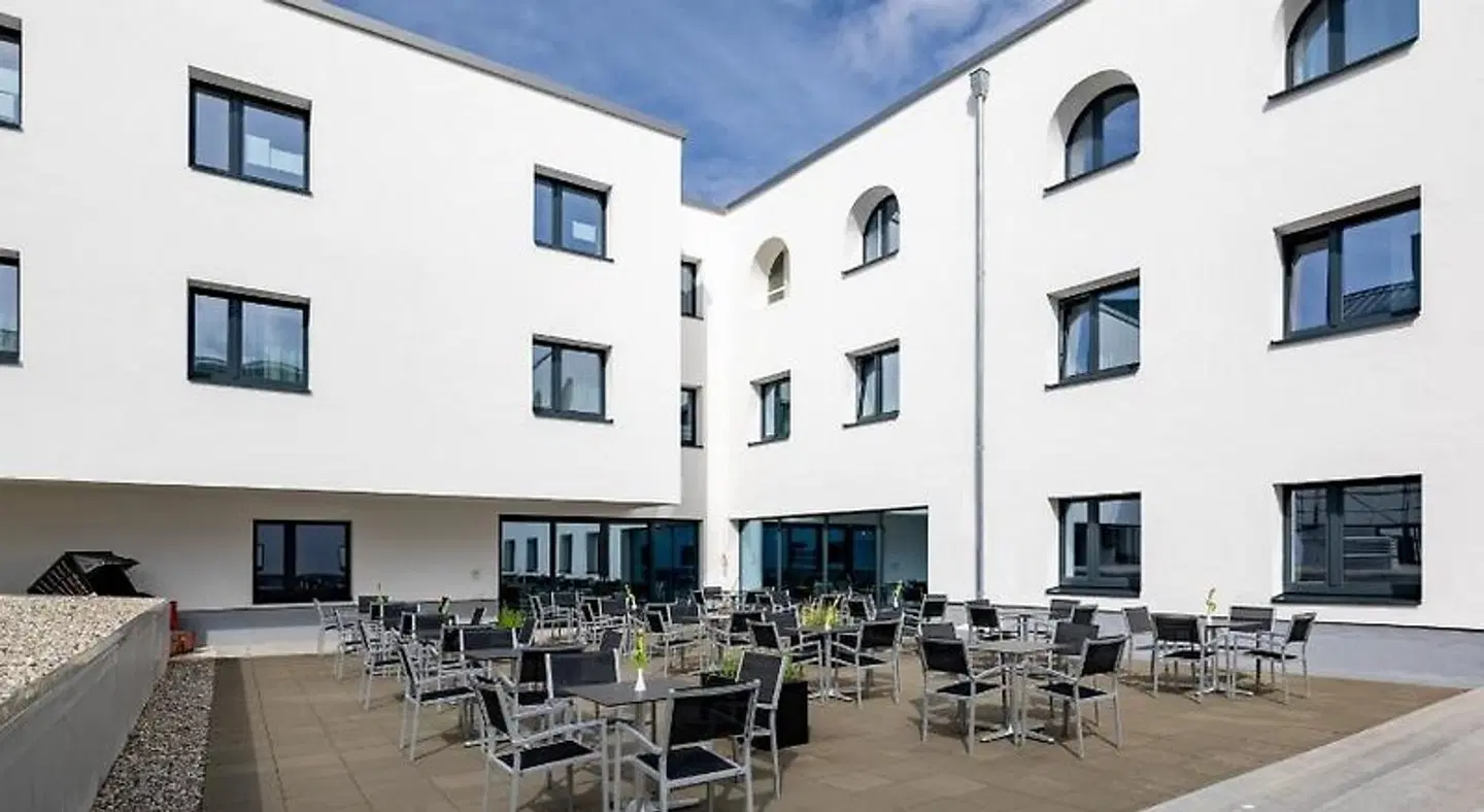 mk hotel passau Terrasse