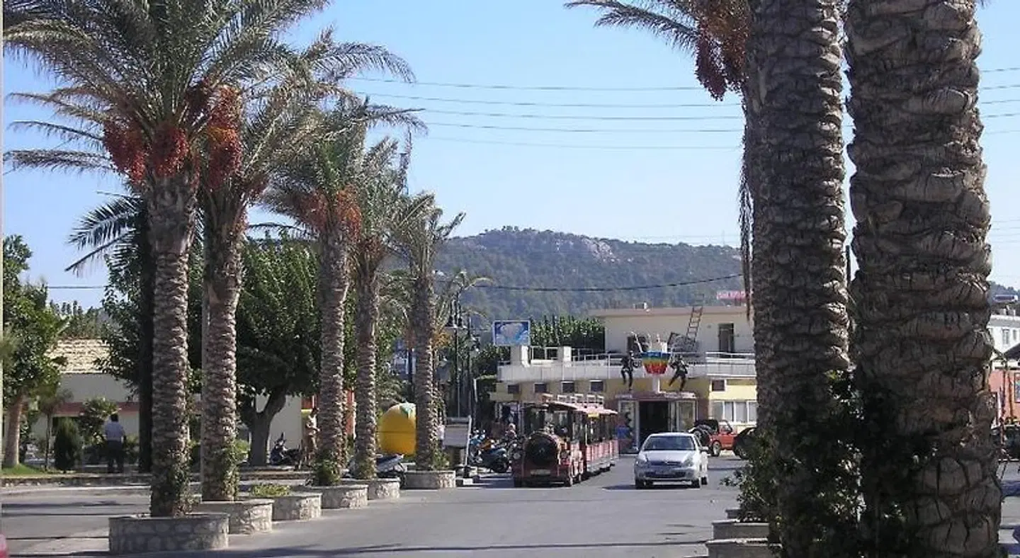 Nephele Apartments Terrasse
