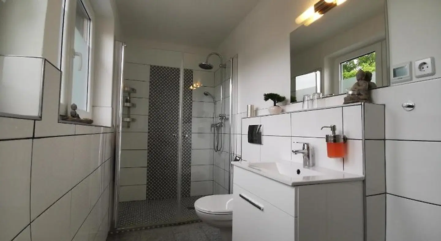 Apartments Fichtelberger Blick Badezimmer