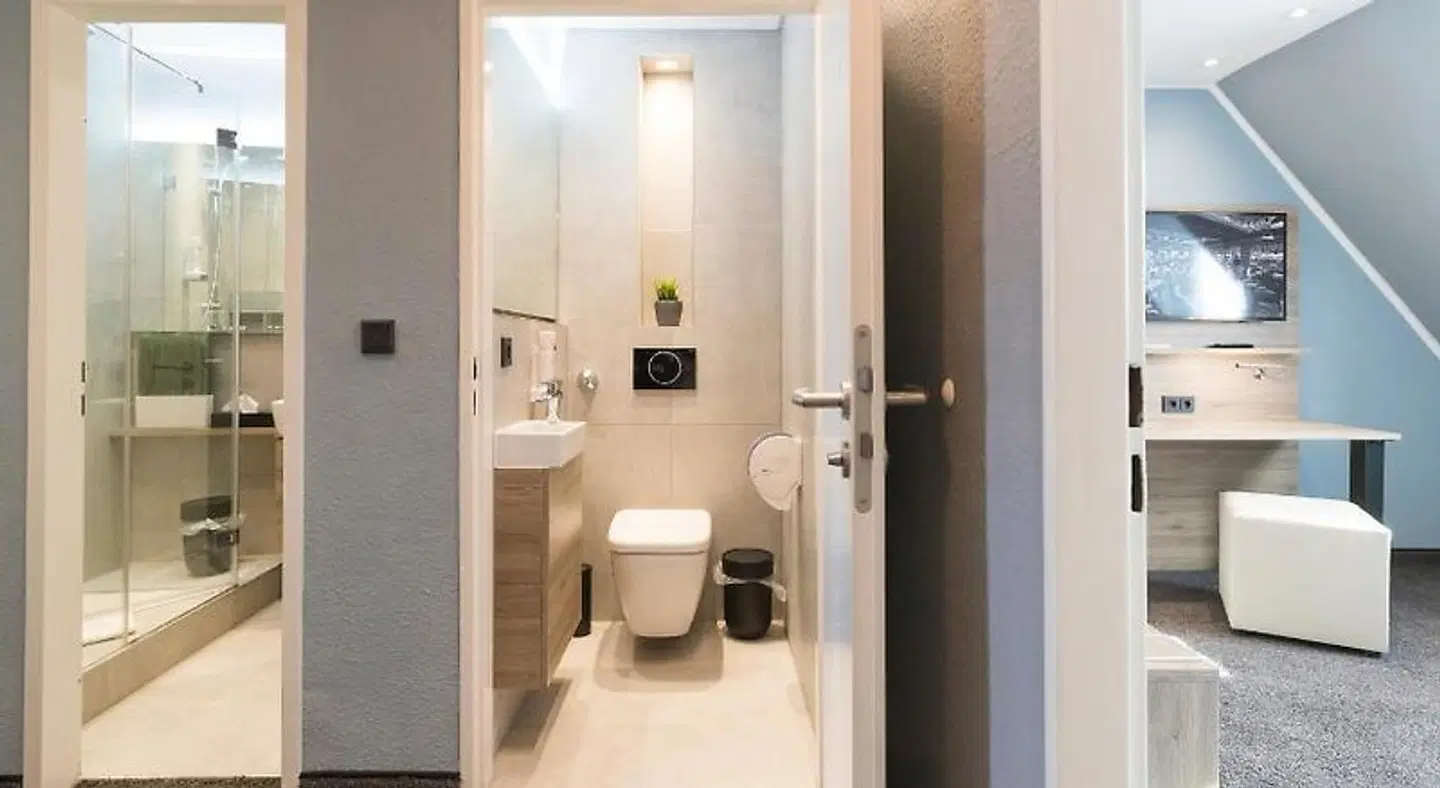 Hotel dasPaul Badezimmer
