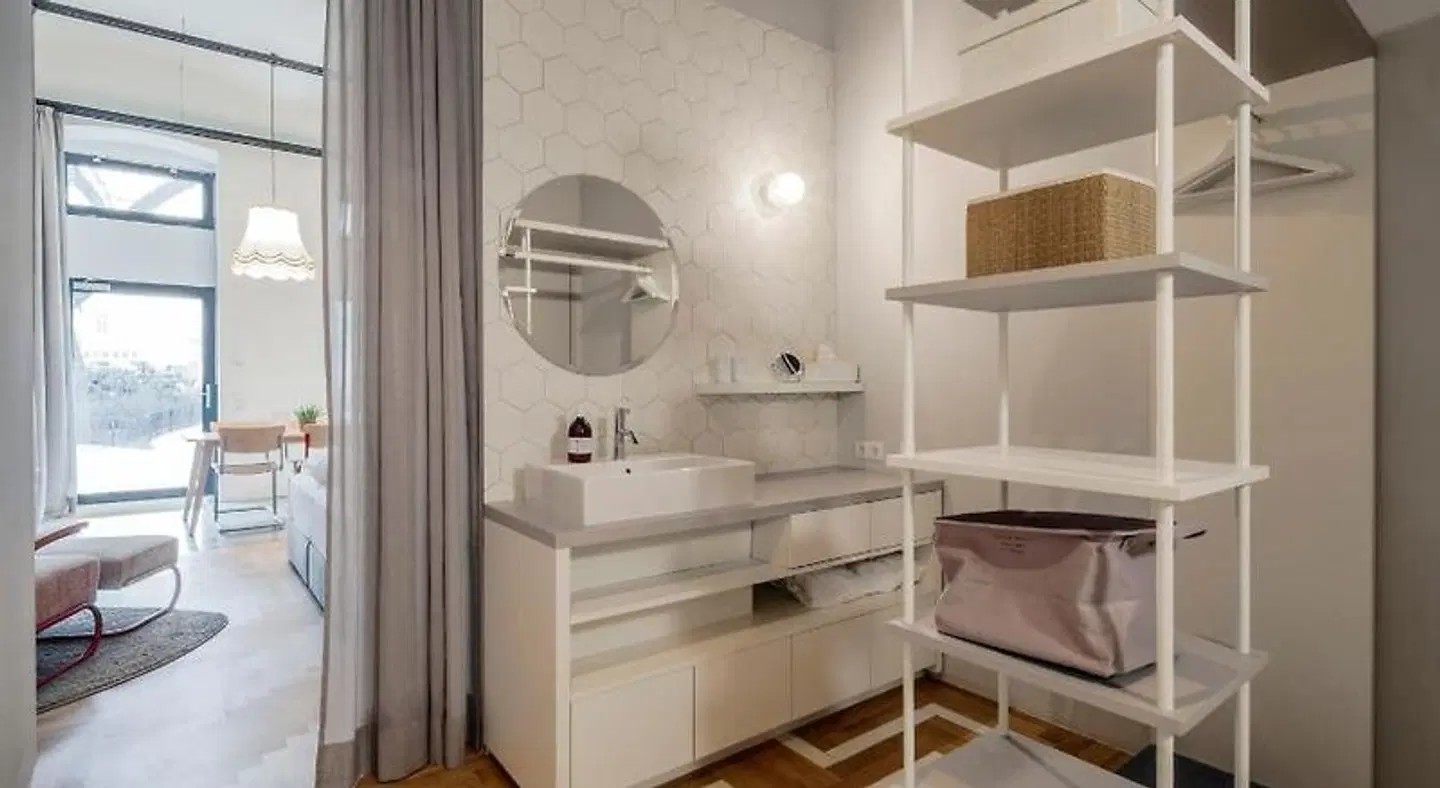 grätzlhotel Karmelitermarkt Badezimmer