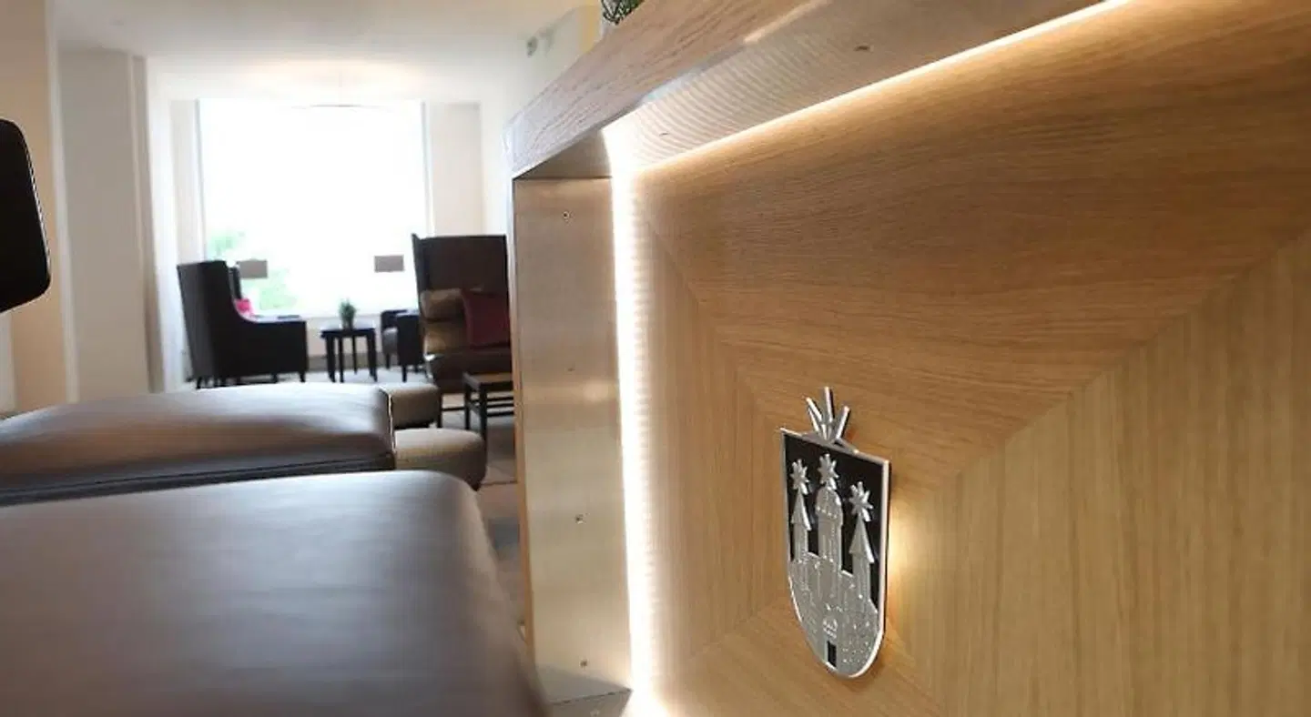 Hotel Brunnenhaus Schloss Landau Badezimmer