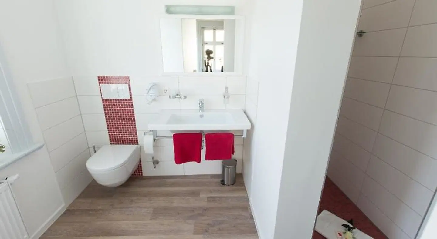 Pension Artem Orbis Badezimmer