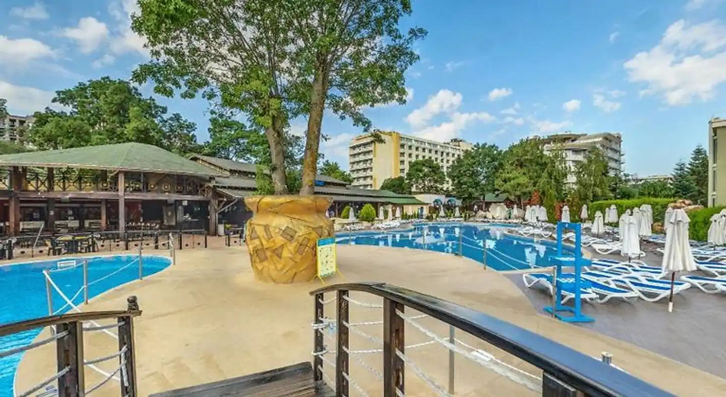 DAS Club Hotel Sunny Beach Terrasse