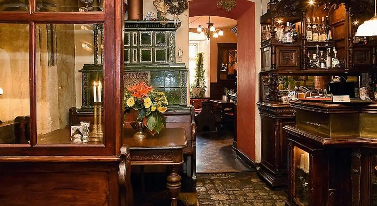 Restaurant Dicker Mann Hotel zum Blauen Krebs Lobby