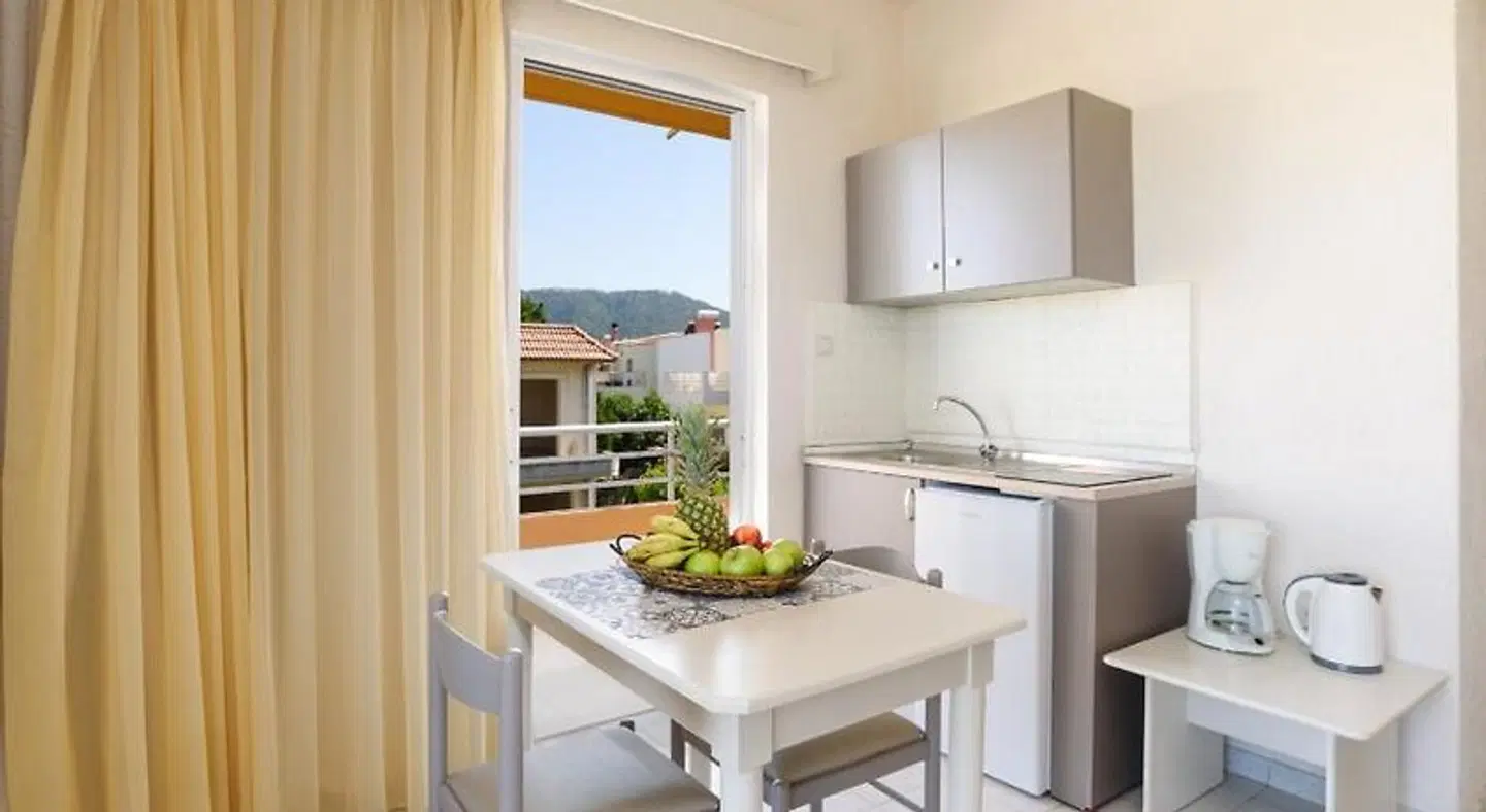 Eugenia Studios & Apartments Badezimmer