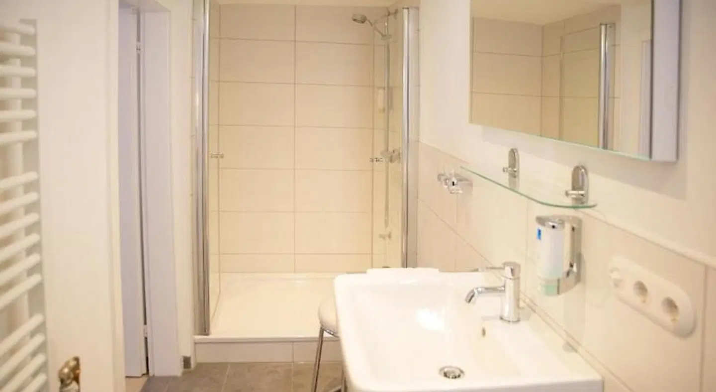 Ferienwohnung Wappenstube Badezimmer