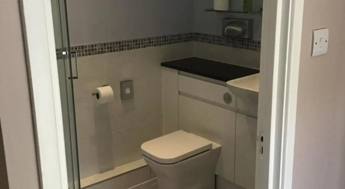 The New Inn Motel Badezimmer