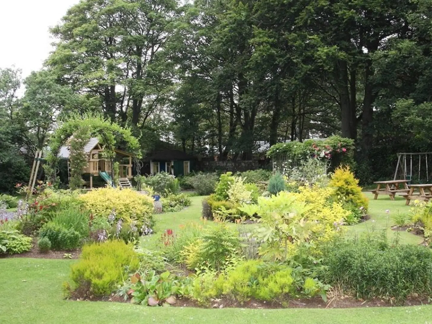 Savoy Park hotel Garten