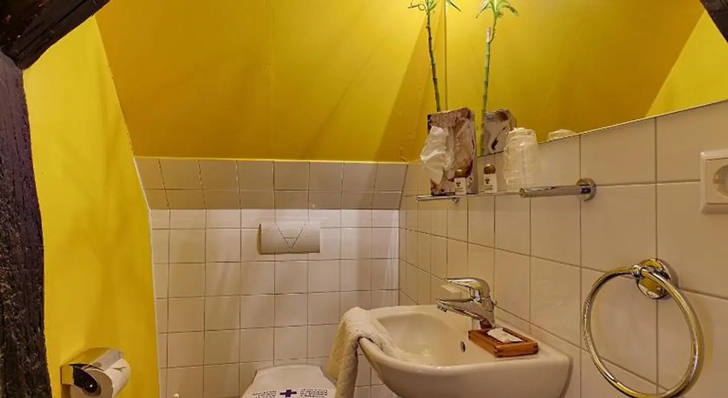 Kleine Radlerherberge Badezimmer