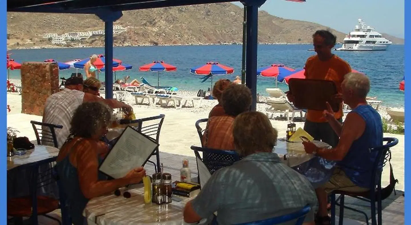 Hotel Eleni Beach Terrasse