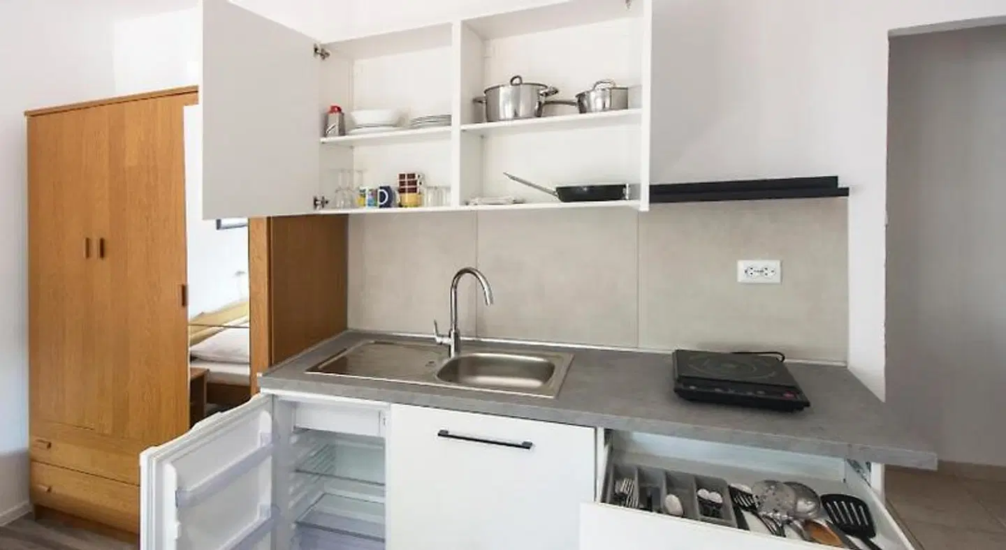 Apartments & Rooms Str'i' Krk Badezimmer