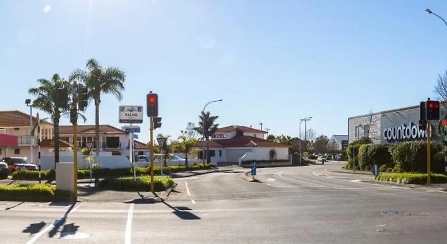 Palms Motel LANDSCAPE