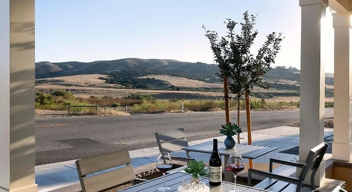 Wine Stone Inn Terrasse