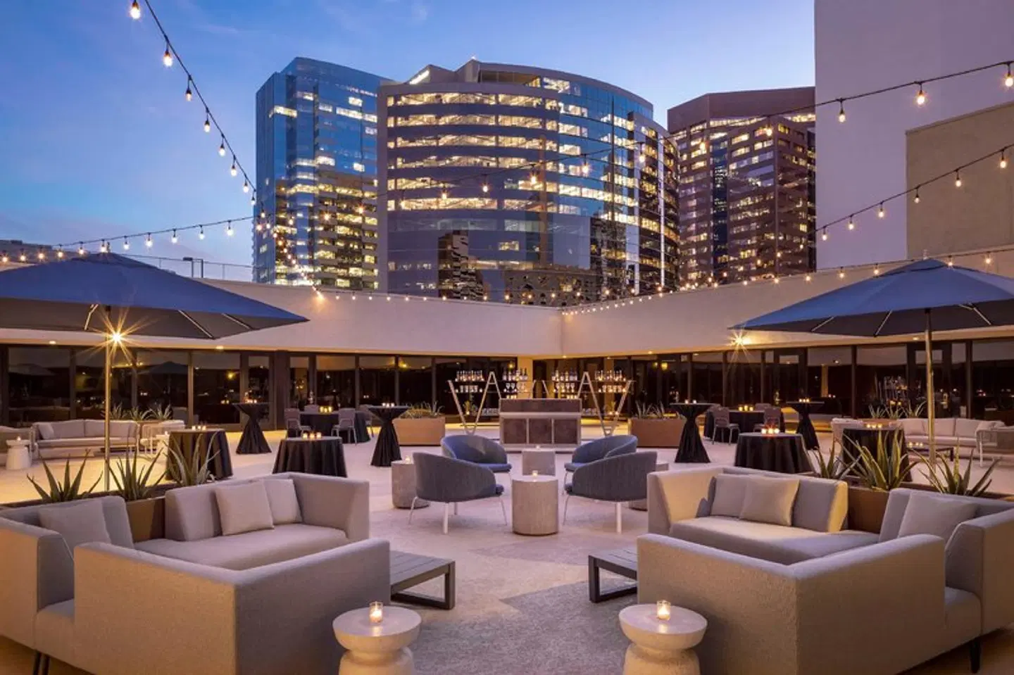 Hyatt Regency Phoenix Terrasse