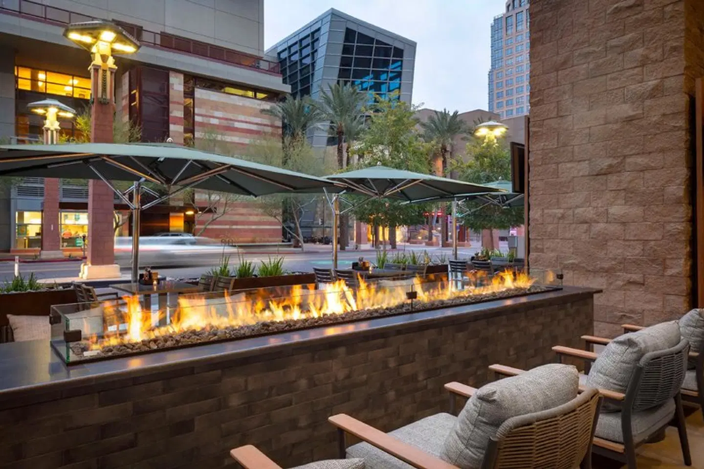 Hyatt Regency Phoenix Terrasse