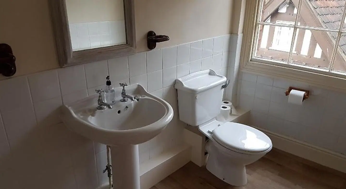 Waterfront Badezimmer