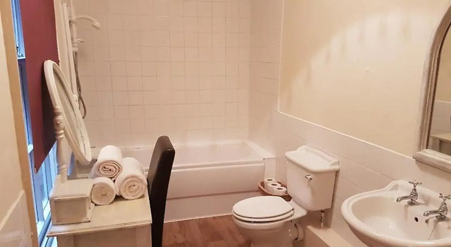 Waterfront Badezimmer