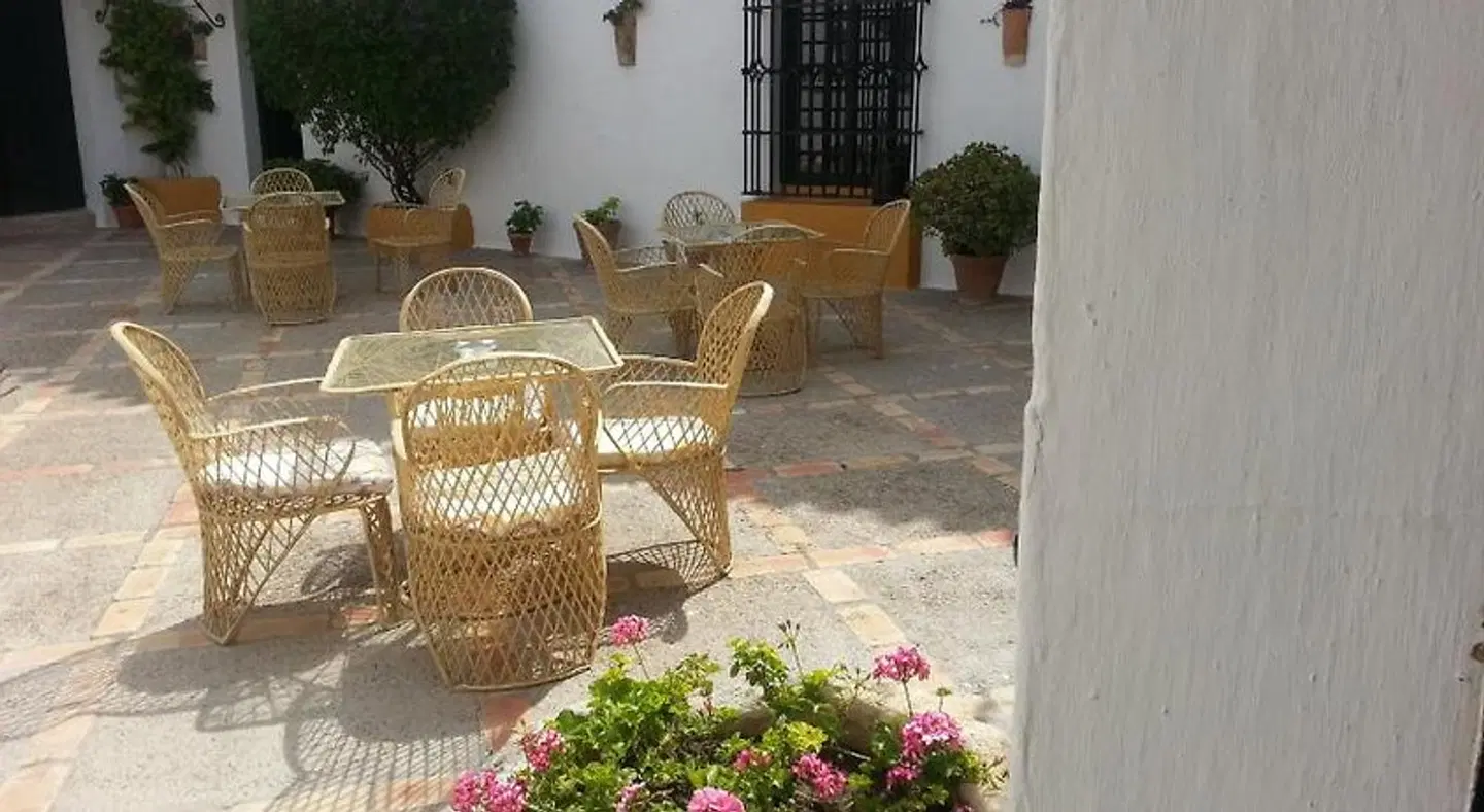 Hacienda el Santiscal Terrasse