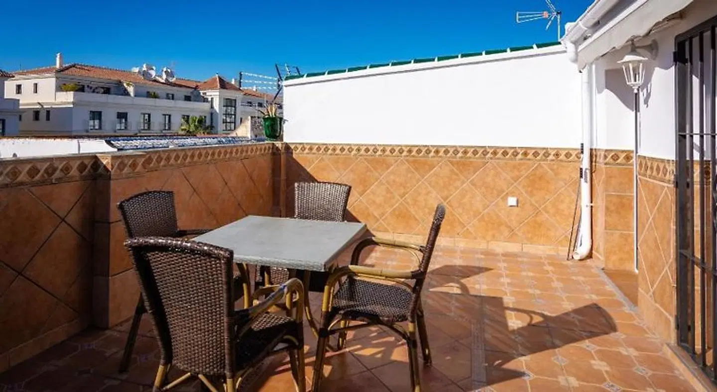 Hostal Luna de Nerja Terrasse