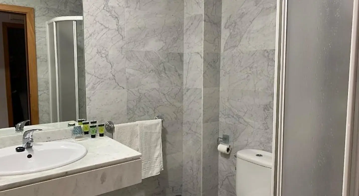 Hostal Posta Real Badezimmer