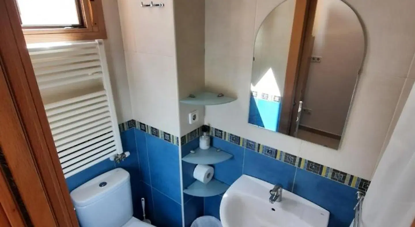 Albergue Albas Badezimmer