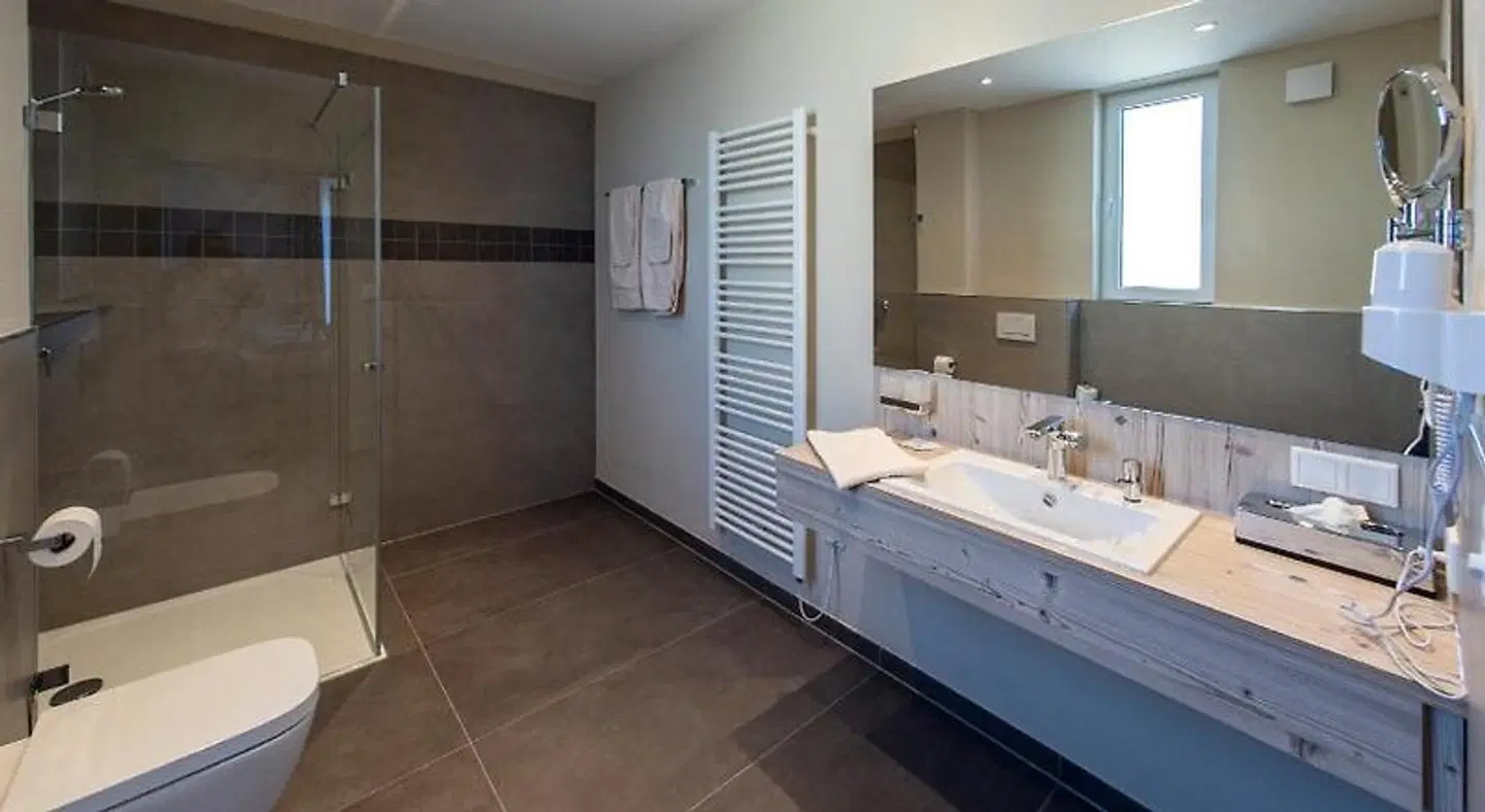 Landhotel Hopp Badezimmer