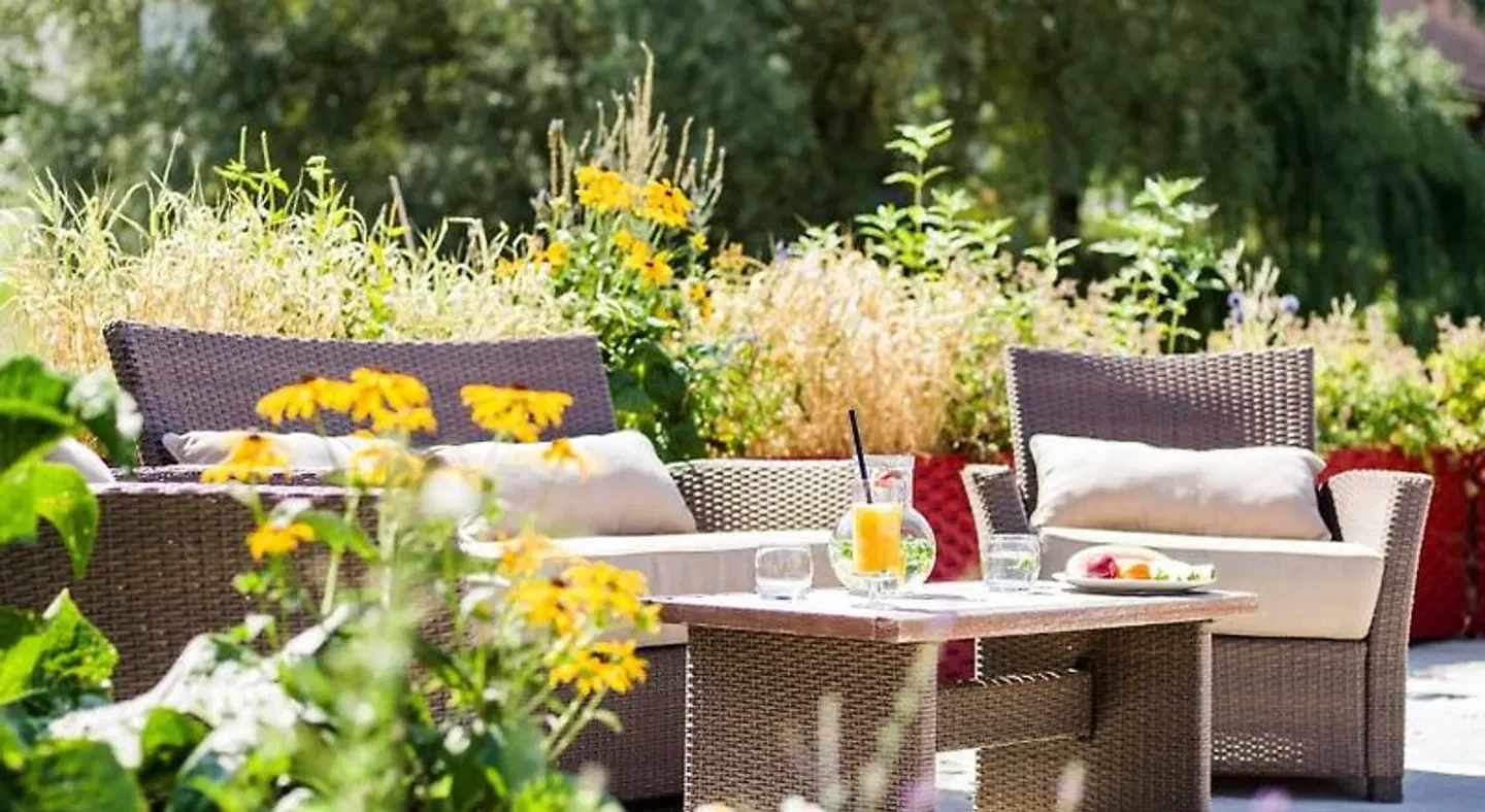 Pension Selbstgemacht Terrasse