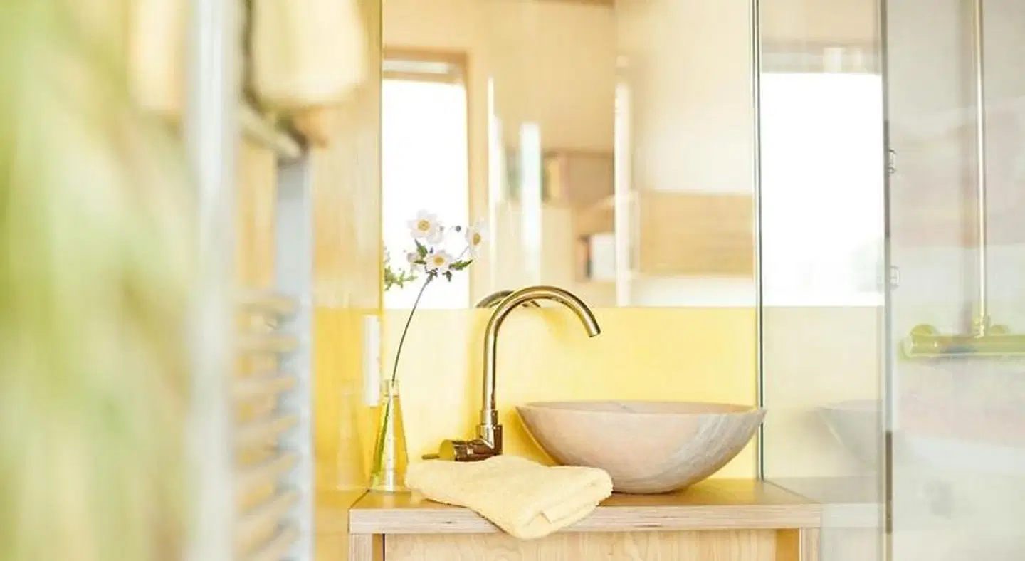 Pension Selbstgemacht Badezimmer