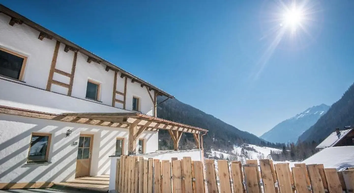 Gletscher Appartements Terrasse