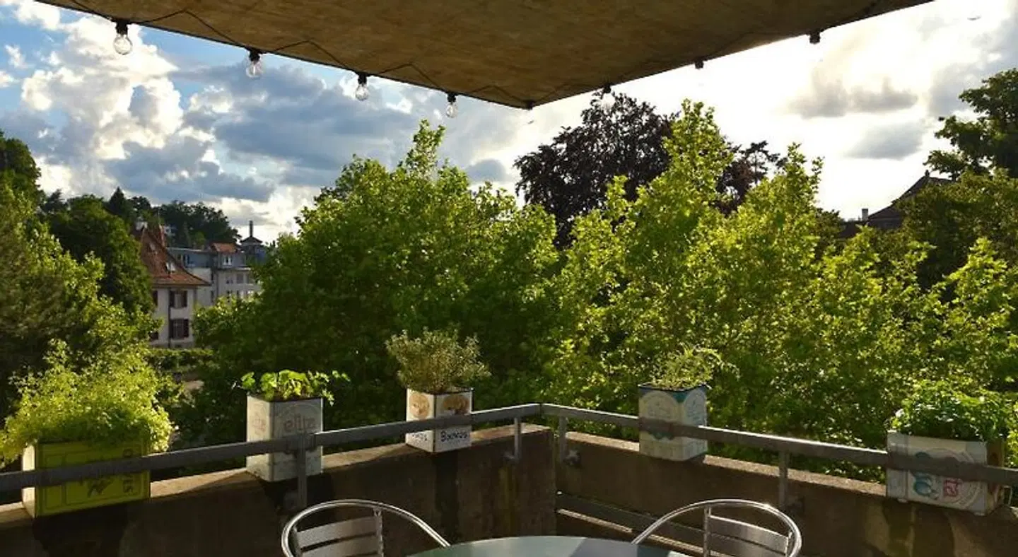Hostel 77 Bern Terrasse