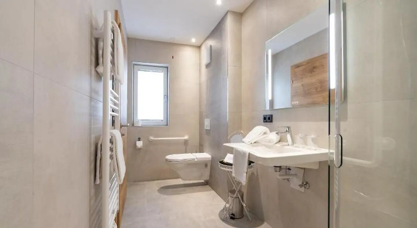 Hotel Bergmahd Badezimmer