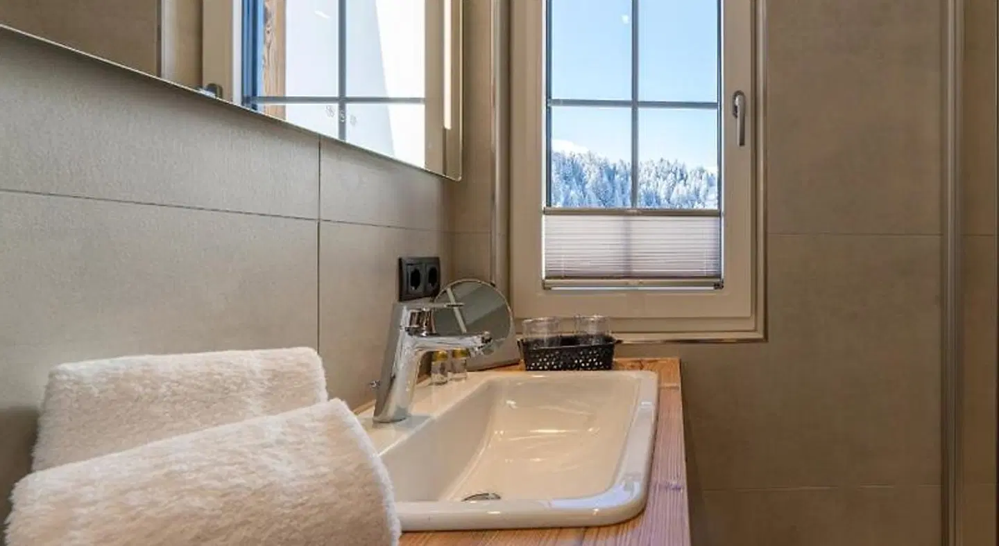 Hotel Bergmahd Badezimmer