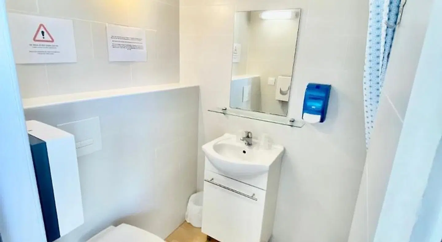 Hôtel Acajou Badezimmer