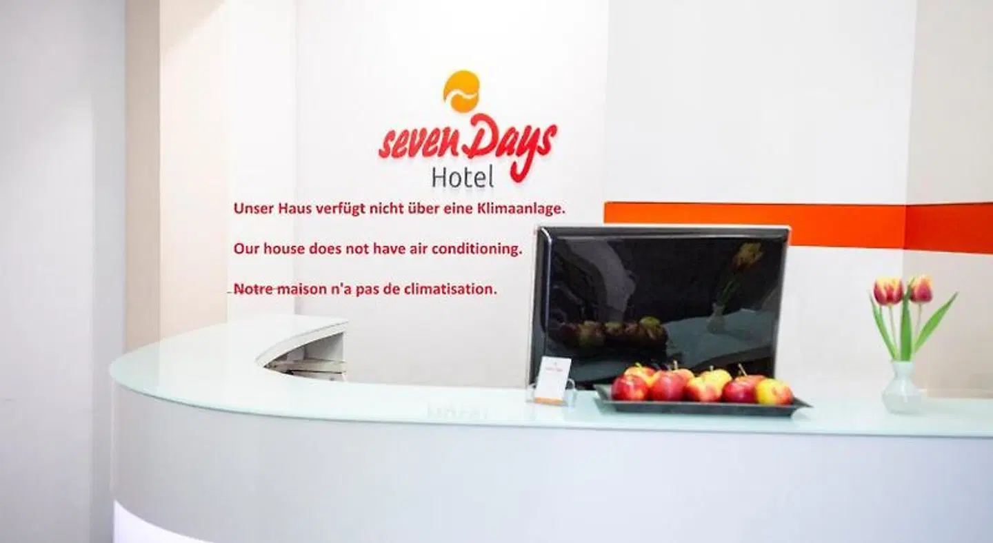sevenDays Hotel BoardingHouse Karlsruhe Landkarte