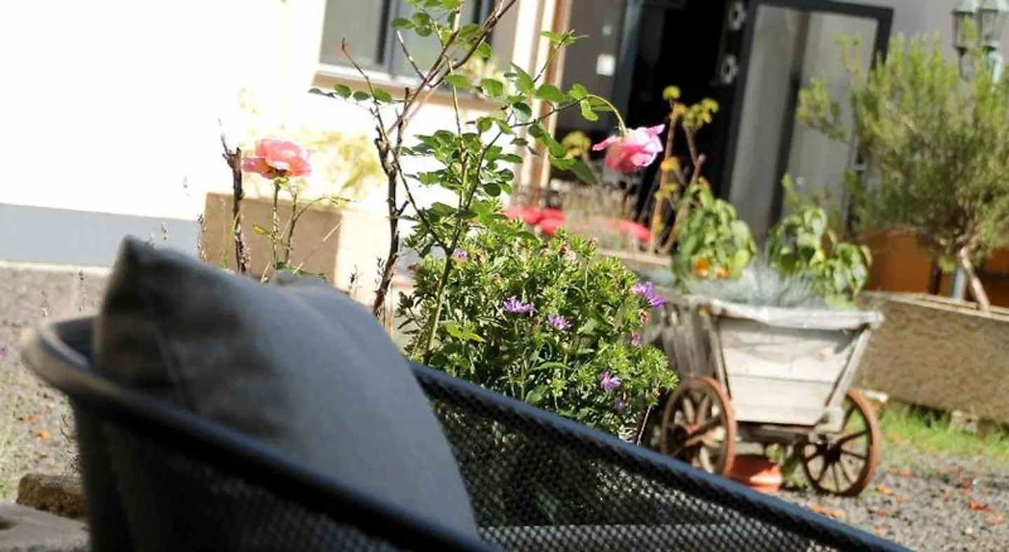 Hotel Bruckertshof Terrasse