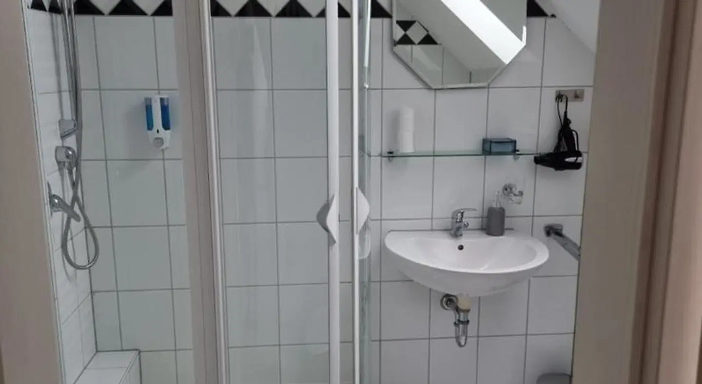 Pension Heuhexe Badezimmer