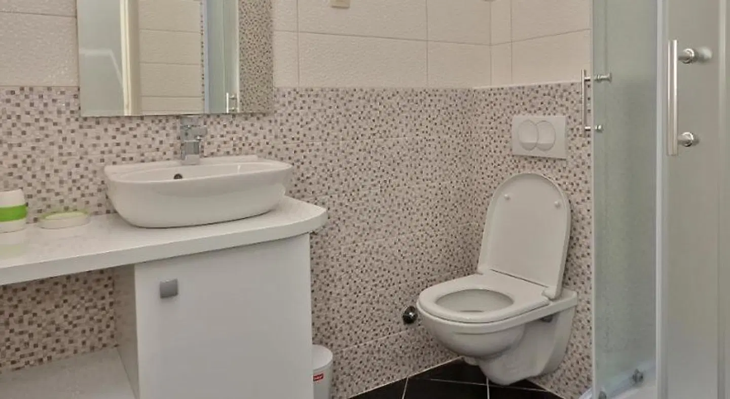 Gospostina Apartment Badezimmer