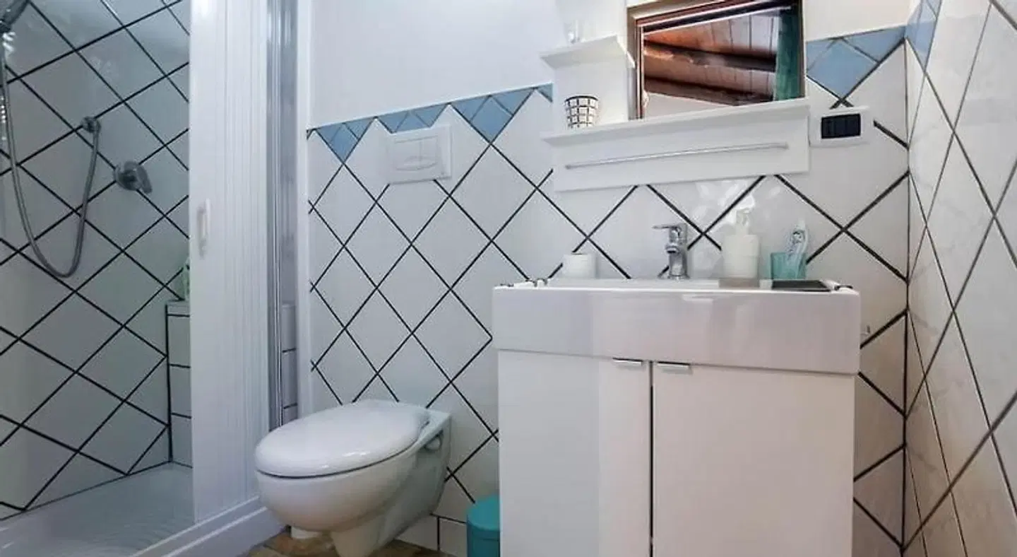 Casa Rosaria Amalfi Coast Badezimmer