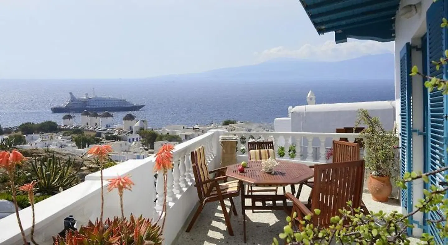 Hotel Nazos 1 Terrasse