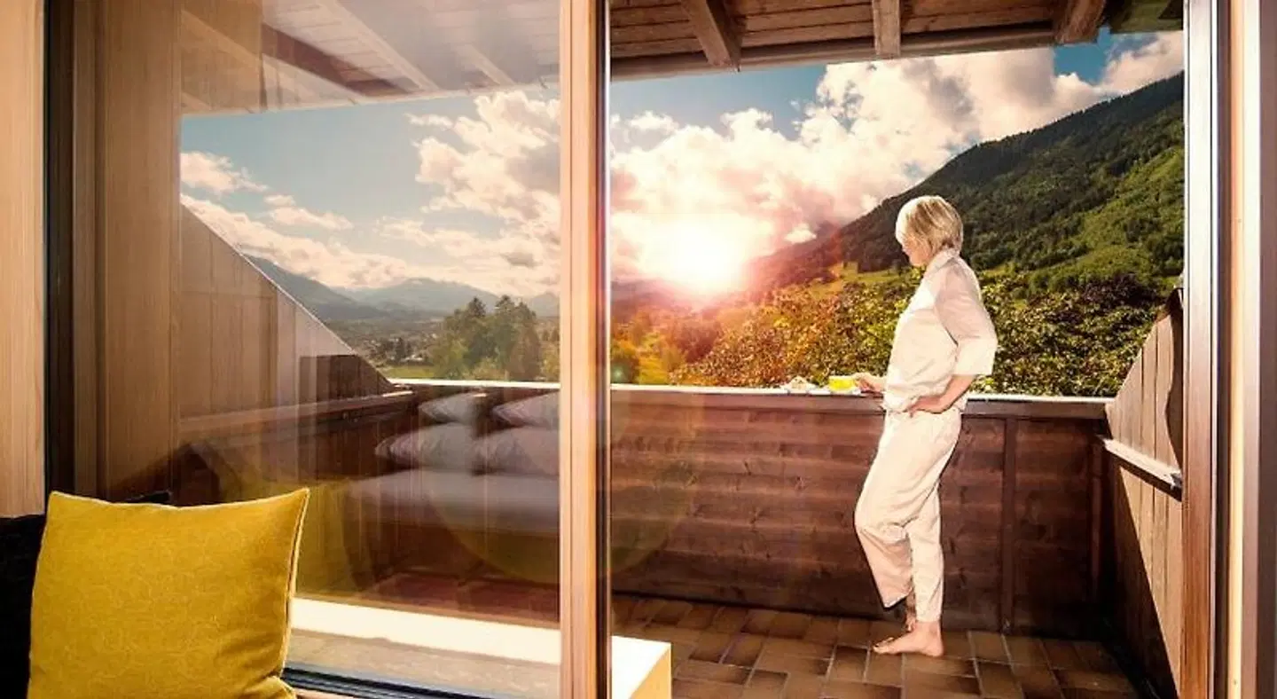 Landhaus Maria Grün B&B Terrasse