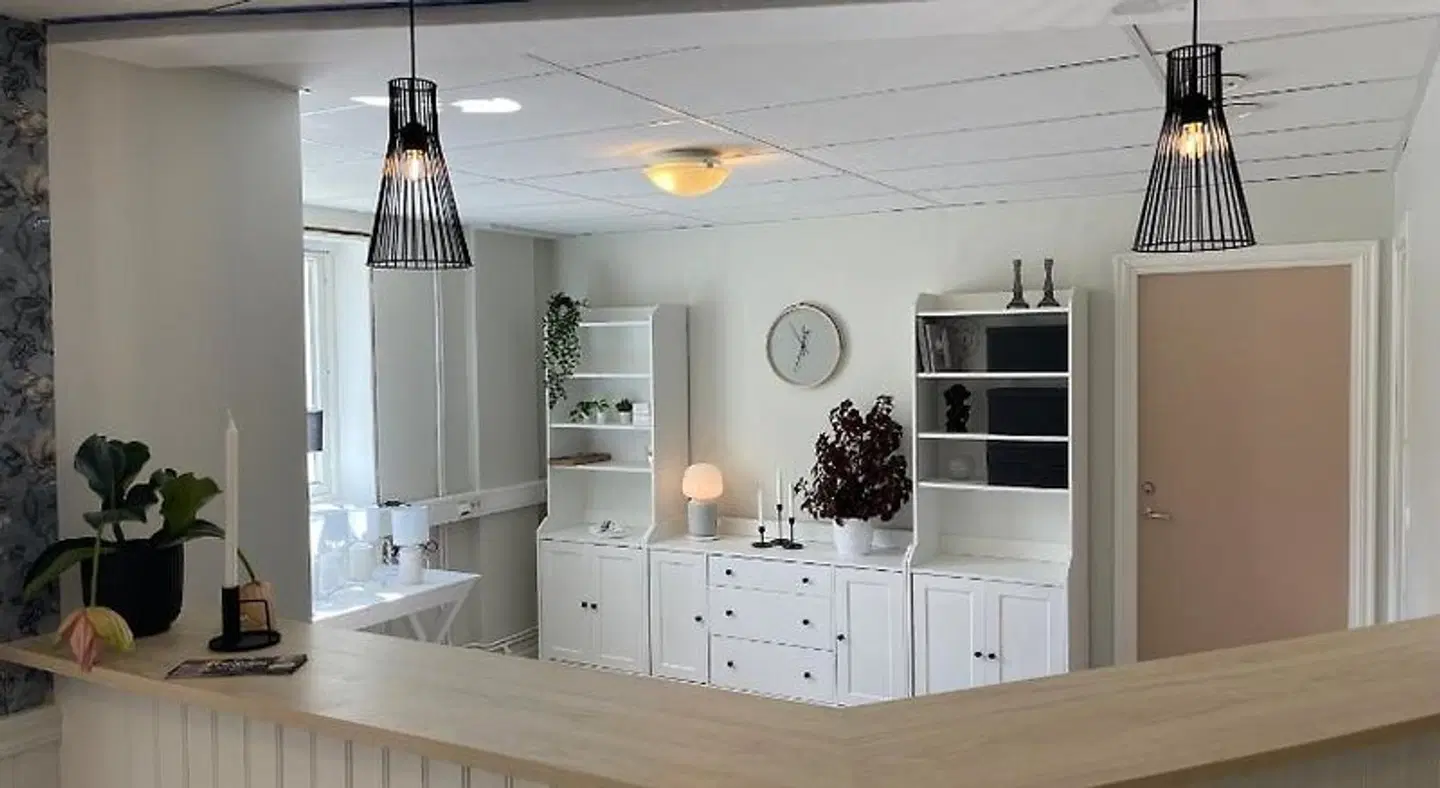 Hotell Luspen Badezimmer