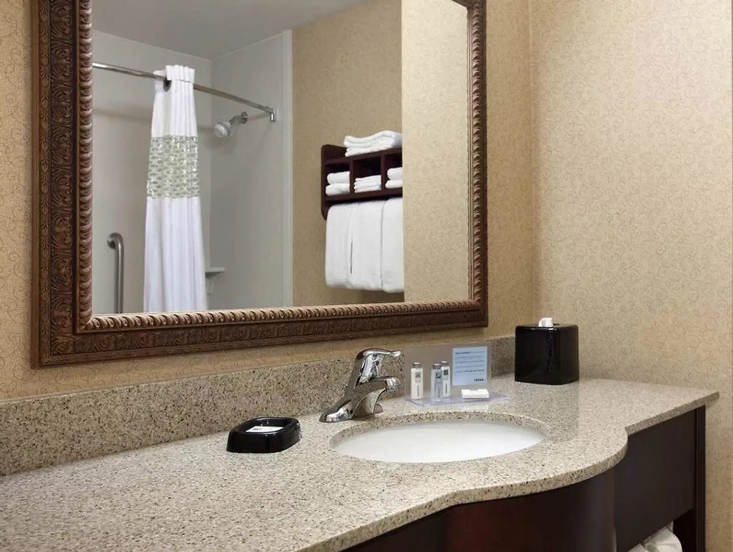 Hampton Inn & Suites Rochester-North Badezimmer